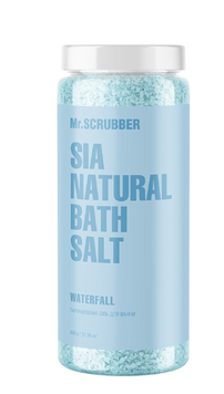 Парфумована сіль для ванни Sia Natural Bath Salt Waterfall Mr.SCRUBBER 600g MS-1507-60 фото