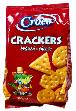 Печиво Croco crackers Cheese 100g ss-1331-107 фото