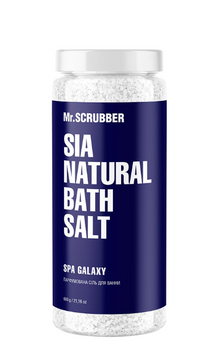 Парфумована сіль для ванни Sia Natural Bath Salt Spa Galaxy Mr.SCRUBBER 600g MS-1507-61 фото