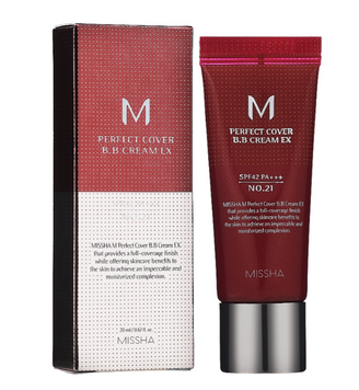 ВВ-крем 20 ml Missha M Perfect Cover BB Cream EX SPF42/PA+++ \21 KK-2603-47 фото