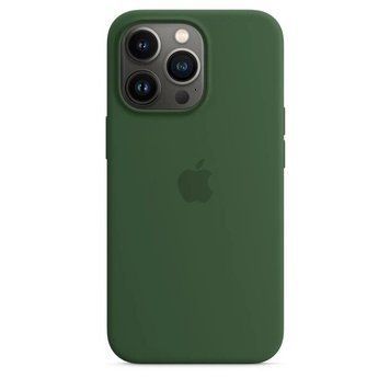Чохол Silicone Case with Magsafe iphone 13 Pro Max clover 4850 фото