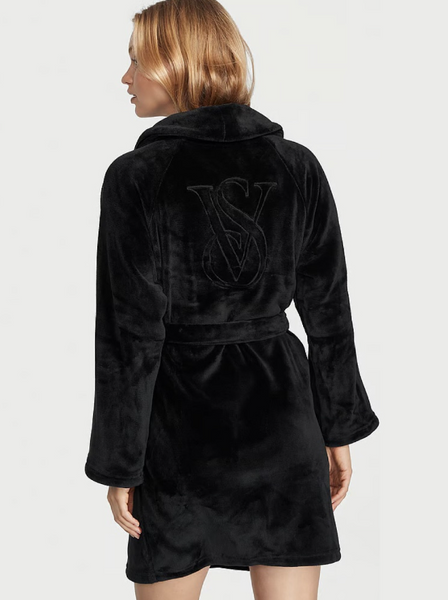 Халат теплий Victoria's Secret чорний XL\XXL PP-1803-109 фото