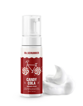 Парфумована пінка для душу з ароматом льодяників з колою Candy Сola 150ml Mr.SCRUBBER MS-1507-09 фото