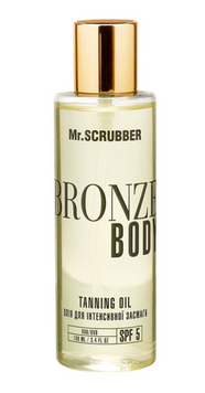 Олія для інтенсивної засмаги Bronze Body Tanning Oil SPF 5, Mr.Scrubber, 100 мл MS-1507-65 фото