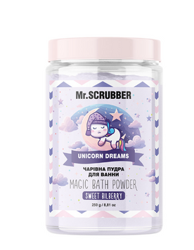 Пудра для ванни Unicorn Dreams Mr.SCRUBBER 250g MS-1507-67 фото