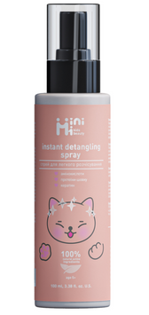 Дитячий спрей для легкого розчісування волосся MiniMi kids beauty 100ml NM-2702-08 фото