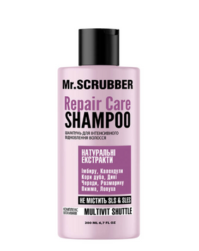 Шампунь для інтенсивного відновлення волосся Repair Care 200ml Mr.SCRUBBER MS-2602-35 фото