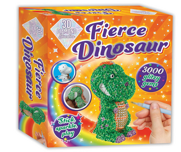 Набір для творчості 3-D ''Fier Dinosaur'' 3000+ блискучих камінців ww-2403-130 фото