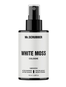 Одеколон після душу, після гоління White Moss 100ml Mr.SCRUBBER MS-2602-53 фото