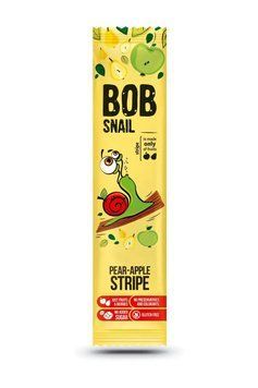 Bob Snail страйпи яблуко-груша 14г 4222 фото