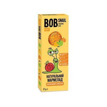 Мармелад Bob Snail Яблуко-Манго-Гарбуз-Чіа 27 г 4210 фото