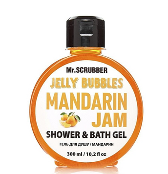 Гель для душу "Mandarin" Mr.Scrubber Jelly Bubbles Shower & Bath Gel 300ml MS-1507-19 фото