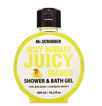 Гель для душу "Juicy Mango" Mr.Scrubber Jelly Bubbles Shower & Bath Gel 300ml MS-1507-20 фото