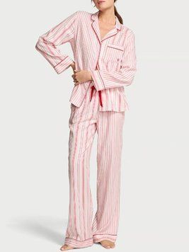 Піжама Victoria's Secret Flannel Long Pajama Set Print XXL 2989 фото