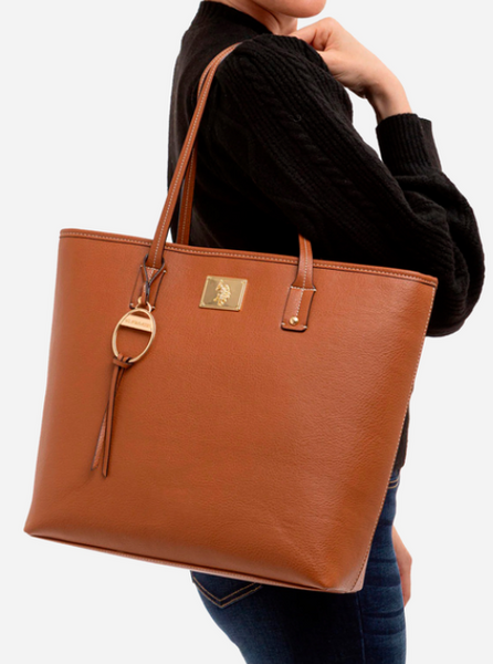 Сумка жіноча U.S. Polo Assn brown Aa-0204-83 фото