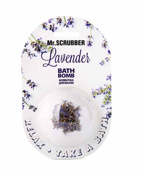 Бомбочка для ванни Lavender 200g Mr.SCRUBBER MS-2602-63 фото