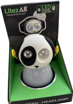 Лампа  Litezall LED Dog Kids Camping Lantern & Headlamp Combo - 2 Light Modes ww-2403-116 фото