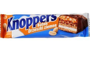 Батончик Knoppers з арахісовою пастою 40г 4066 фото