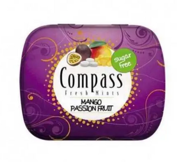Льодяники Compass 14 г Манго+Фрукти SS-0304-01 фото