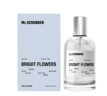Парфумована вода Bright Flowers 100ml Mr.SCRUBBER MS-2602-70 фото