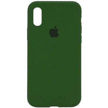 Чохол Original для Iphone Xs /dark olive 4625 фото
