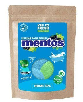 Бомбочка для ванни Mentos 5шт 3079 фото