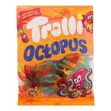 Желейки Trolli Octopus 100g 3950 фото