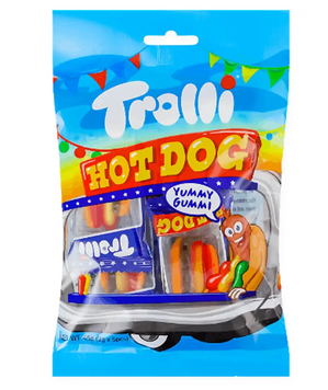 Мармелад жувальний Trolli Hot dog з фруктовим смаком 45 г ss-1331-915 фото