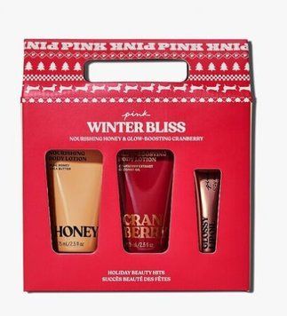 ПОДАРУНКОВИЙ НАБІР ДЛЯ ДОГЛЯДУ ЗА ТІЛОМ ІЗ СЕРІЇ PINK - Winter Bliss 2473 фото