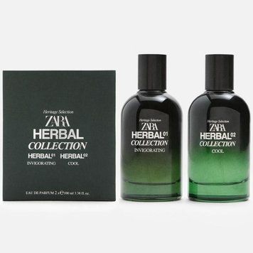 Набір парфумів Zara Herbal collection чоловічі 2х100мл 5098 фото
