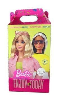 Набір косметичний Barbie Enjoy Today (гель для душу, шкарпетки, бомбочка) 2731 фото
