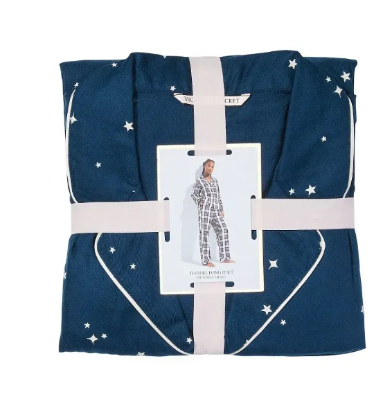 Піжама фланелева flannel long pj set, XL PP-1803-85 фото