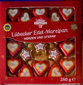 Цукерки Lubecker Edelmarzipan 250g 4117 фото