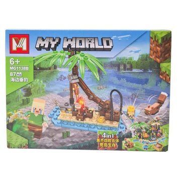 Конструктор My World Minecraft MG1138B, 87 дет. 6816 фото