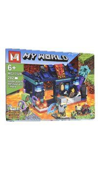 Конструктор My World Minecraft MG1352B, 242 дет. 6824 фото