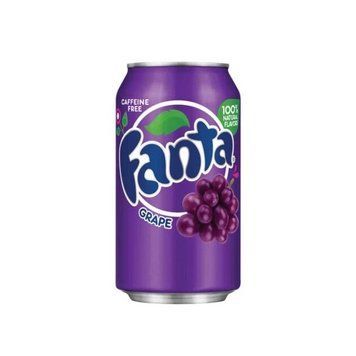 Напій сильногазований Fanta grape ж/б 355 мл 4080 фото
