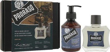 Набір подарунковий для бороди з 2-х предметів Proraso Azur Lime 400736 4062 фото