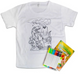 Розмальовка футболки Colour Your Own Dinosaur T Shirt Kit ww-2403-136 фото 2