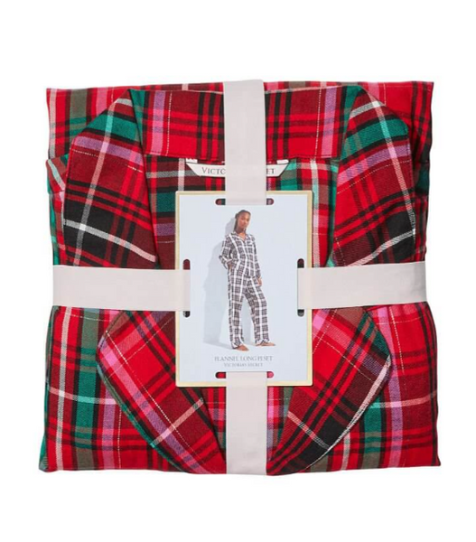 Фланелева піжама Victoria&rsquo;s Secret клітинка XXL PP-1803-105 фото